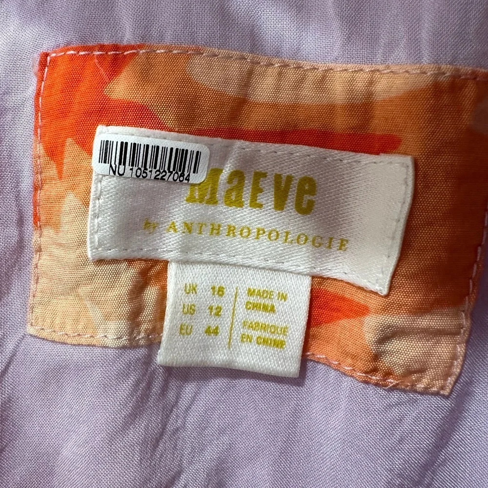 NWT Anthropologie Floral Wrap Maxi dress by Maeve - Picture 7 of 13